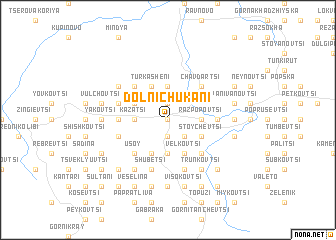 map of Dolni Chukani