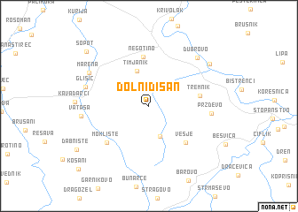 map of Dolni Disan