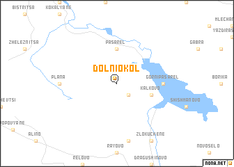 map of Dolni Okol