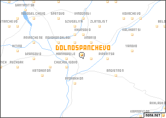 map of Dolno Spanchevo