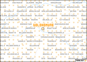 map of Dolohomune