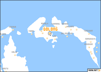 map of Dolong