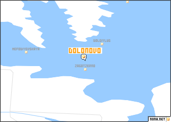 map of Dolonovo