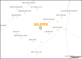 map of Dolores