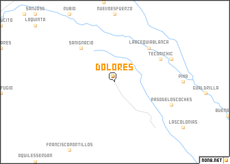 map of Dolores