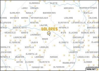 map of Dolores