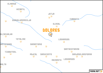 map of Dolores