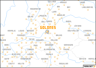 map of Dolores