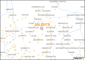 map of Dolorita