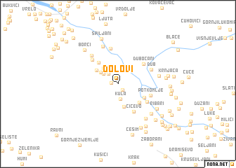 map of Dolovi