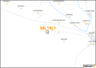 map of Doltaly