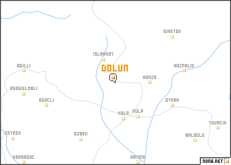 map of Dolun