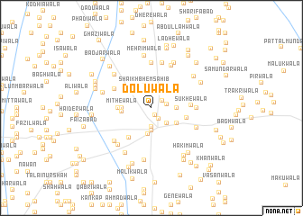 map of Dolūwāla