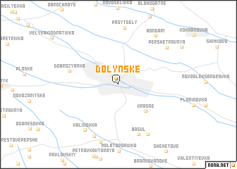 map of Dolyns\