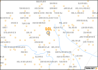 map of Dol