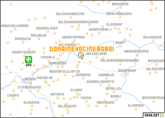 map of Domaine Hocine Babaï