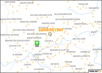 map of Domaine Yahi