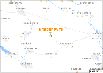 map of Domamorych