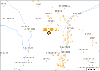 map of Do Mand