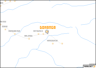 map of Domanga