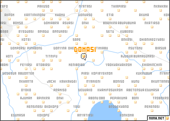 map of Domasi