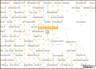 map of Dombagoda