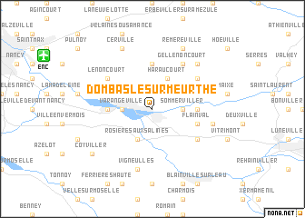 map of Dombasle-sur-Meurthe