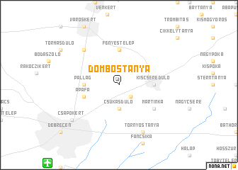 map of Dombostanya