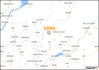 map of Dombu