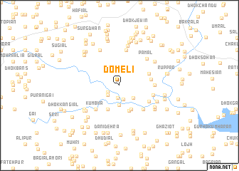 map of Domeli