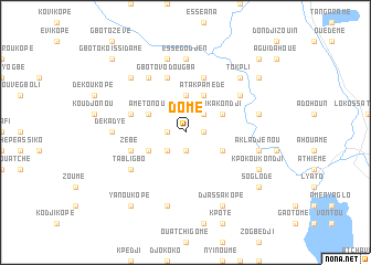map of Domé