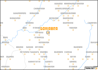 map of Domiabra