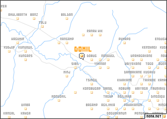 map of Domil