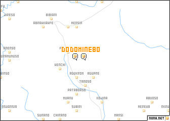 map of Dominebo