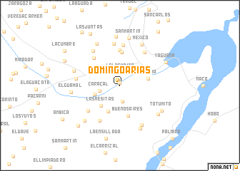 map of Domingo Arias