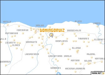 map of Domingo Ruiz