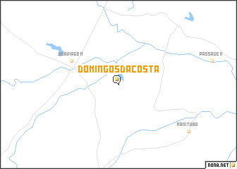 map of Domingos da Costa