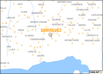 map of Domínguez