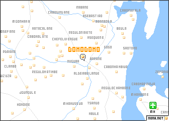 map of Domo-Domo