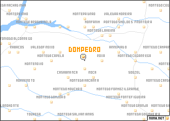 map of Dom Pedro