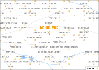 map of Domqueur