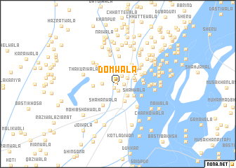 map of Domwāla