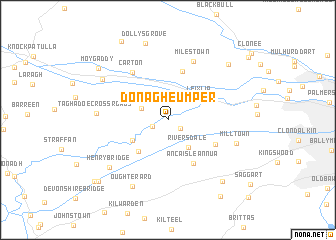 map of Donagheumper