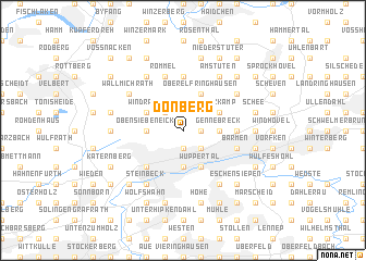 map of Dönberg