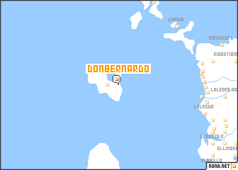 map of Don Bernardo