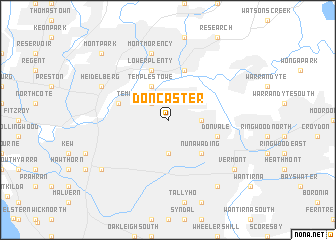 map of Doncaster
