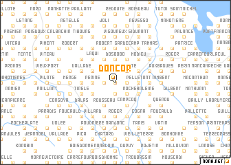 map of Doncor