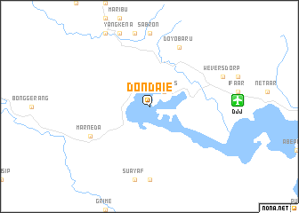 map of Dondaie