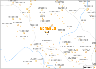 map of Dondelo