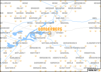 map of Donderberg